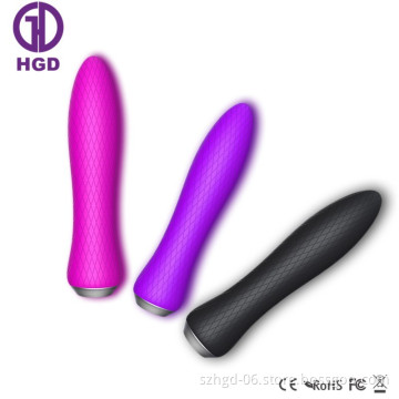 Multi-speed waterproof bullet vibrator for woman